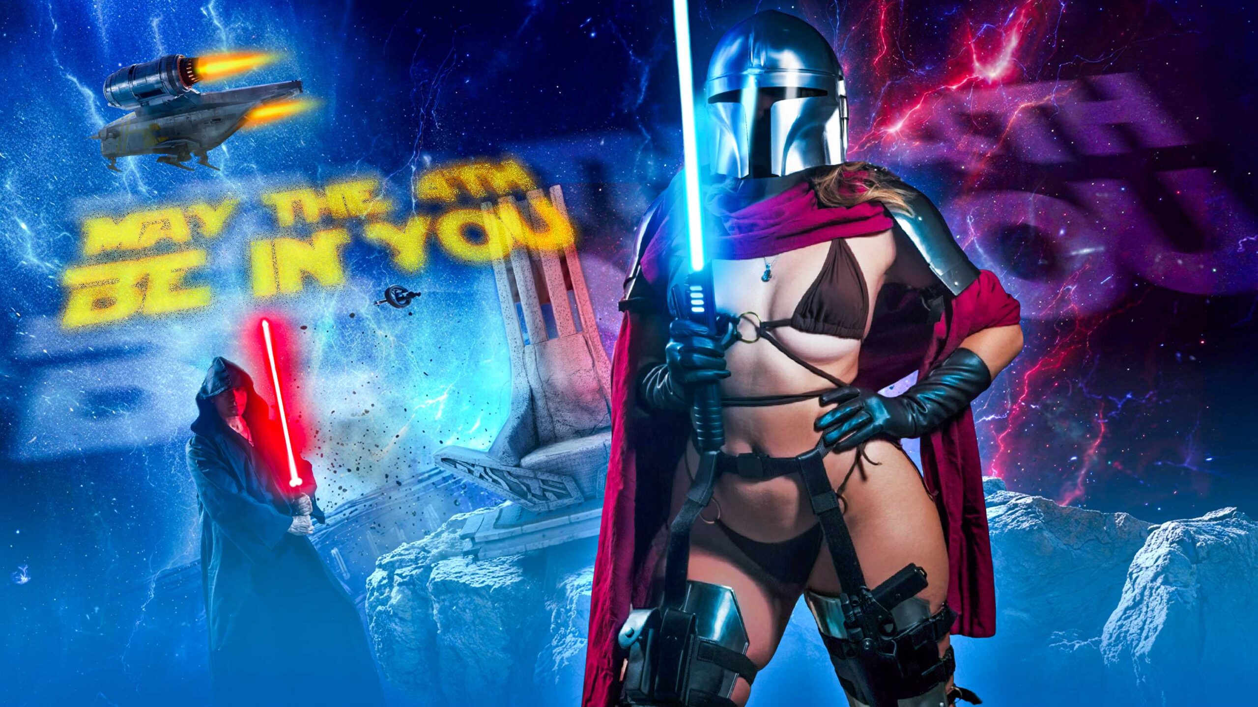 Come To The Dark Side We've Got River Lynn Star Wars Parody