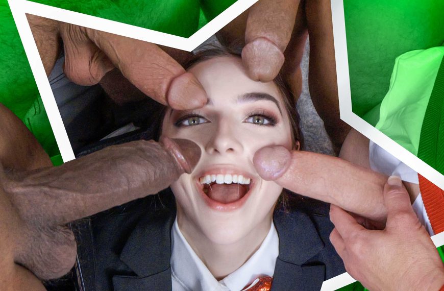 She's Got Talent! The Deepthroat Gangbang Show! Scarlett Rosewood Part 2