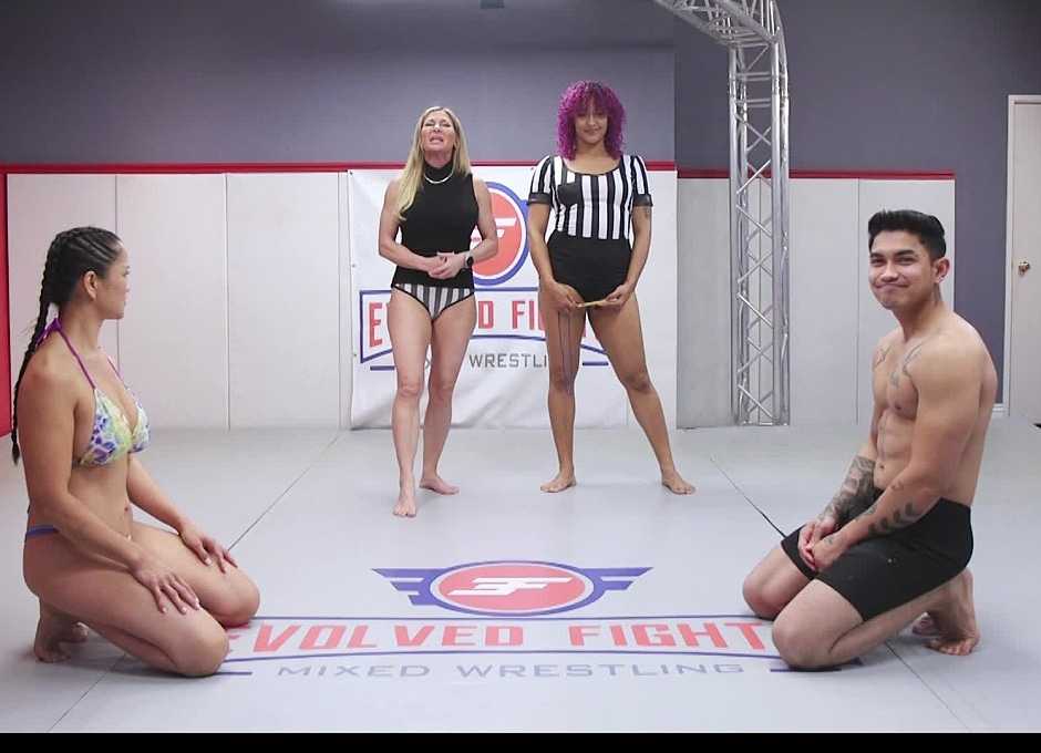 Jasmine And Arin Pushup Challenge